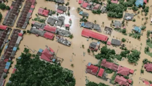Floods devastate crops in Pakistan. Crop insurance can safeguard farmers, reduce losses, and help smallholders survive climate disasters.
