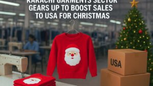 Karachi textile exports ramp up for U.S. Christmas orders