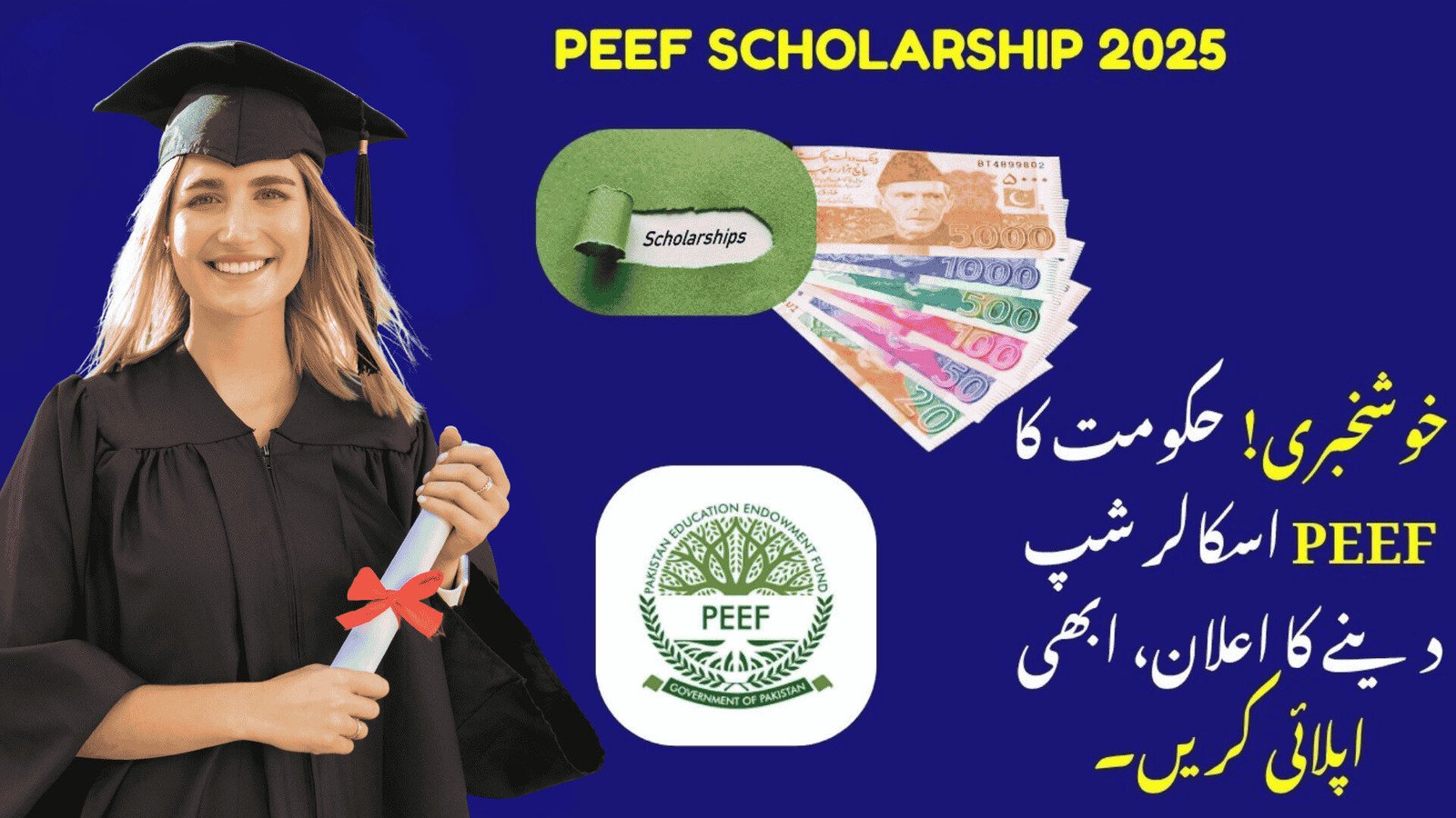 PEEF Scholarship 2025 for Punjab students – application guide and eligibility details