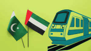 Pakistan UAE ministers discussing railway modernization and regional connectivity