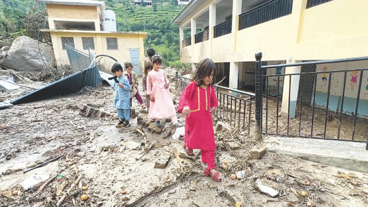 Pakistan flood recovery 2025 Rebuilding public health and education systems after the devastating floods